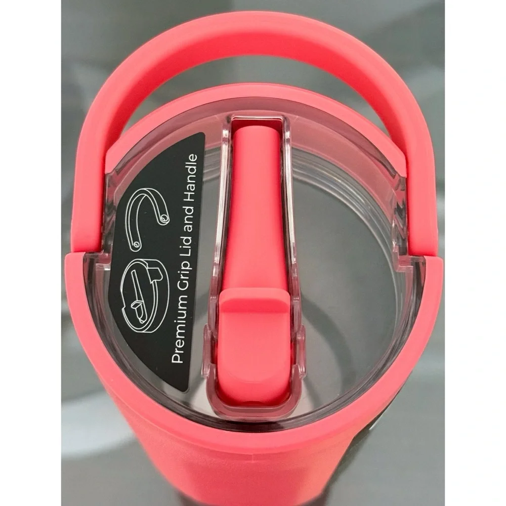 HydroJug 32oz Sport Water Bottle, SALMON - Picture 3 of 5